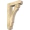 Ekena Millwork Olympic Craftsman Rough Sawn Bracket w/ Offset Brace, Douglas Fir, 6"W x 22"D x 34"H BKT0604X22X34OLY04RDF - alternate 1